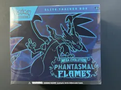 Pokemon Mega Evolutions Phantasmal Flames Elite Trainer Box ETB Sealed Brand New - Image 1
