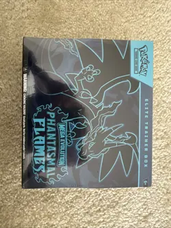 Pokemon Center Mega Evolution Phantasmal Flames ETB Factory Sealed - Image 1