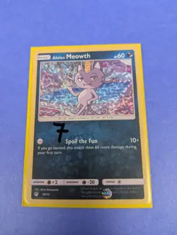 Alolan Meowth - 10/12 - Promo Holo McDonald's Collection 2019 - Pokemon - NM - Image 3