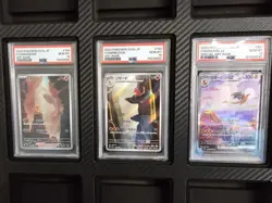 Pokemon Japanese 151 Charizard EX, Charmander, Charmeleon PSA Gem Mint 10 - Image 1