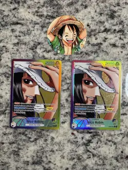 One Piece TCG Nico Robin OP09-062 Leader Parallel Alternative Art English NM - Image 1