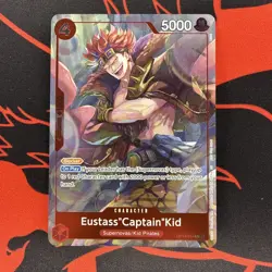 Eustass "Captain" Kid OP14-014 R The Azure Sea's Seven One Piece Dash Pack Promo - Image 1