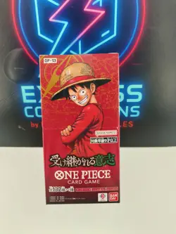 One Piece TCG OP-13 Carrying on His Will Booster Box Japanese Sealed IN STOCK - Image 1