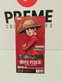 IN STOCK One Piece Japanese TCG OP-13 Carrying on His Will Booster Box Sealed - Image 1