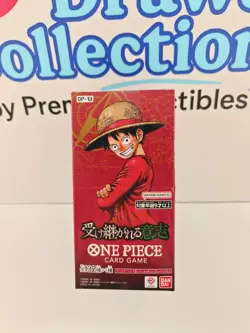 IN STOCK One Piece TCG OP-13 Carrying on His Will Booster Box Japanese Sealed - Image 1