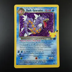 Dark Gyarados 8/82 Pokemon Celebrations Classic Collection Holo Card - Image 1