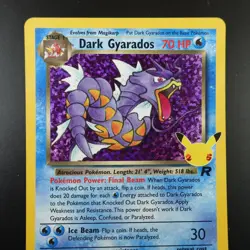 Dark Gyarados 8/82 Pokemon Celebrations Classic Collection Holo Card - Image 2