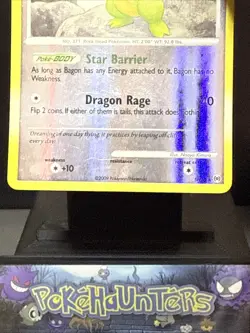 Pokemon Card Bagon SH10 Platinum Arceus Reverse Holo Moderately Played - Image 3