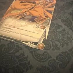 Naruto CCG The Nine-Tailed Fox Spirit Card Super Rare Foil English - Image 3