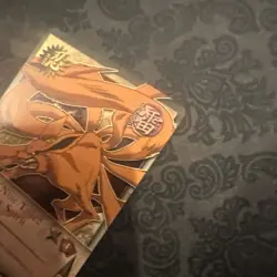 Naruto CCG The Nine-Tailed Fox Spirit Card Super Rare Foil English - Image 4