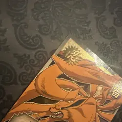Naruto CCG The Nine-Tailed Fox Spirit Card Super Rare Foil English - Image 5
