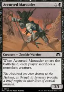 Accursed Marauder Modern Horizons 3 (MH3) 80 MTG Regular - Image 1