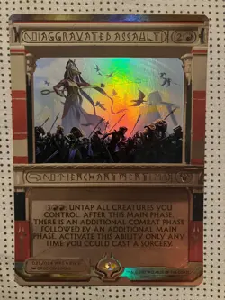 Aggravated Assault Masterpiece Series: Amonkhet Invocations Foil - Image 1