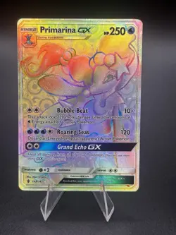 Primarina GX *Holo Secret Rare*149/145 Guardians Rising Pokemon TCG - Image 1