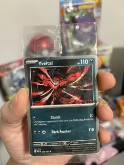 Yveltal 088/132 Reverse Holo SEALED Mega Evolution Pokemon EB GAMES PROMO EN - Image 3