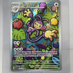 Ambipom 107/94 - Phantasmal Flames - Illustration Rare - Pokemon TCG - NM/M - Image 1