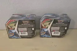 New Lot Of 2 Pokemon TCG: V Strikers Tins - Tyranitar & Empoleon Set Sealed - Image 2