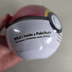 Pokemon 2025 Q4 Poke Ball Tin Repeat Ball D25 W/ 3 Booster Packs & Stickers - Image 4