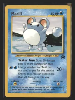 Pokemon WoTC Promo Marill #29/53 - Image 1