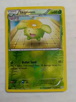 Reverse Holo Skiploom 2/124 Uncommon Dragons Exalted Pokemon TCG - Image 1