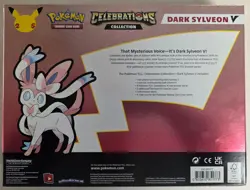 Pokemon TCG Celebrations Dark Sylveon V Collection Box New FACTORY SEALED! - Image 2