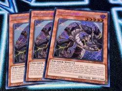 Thunder Dragondark x3 - RA03 - Secret Rare (SCR) - Yugioh 🔥 - Image 1