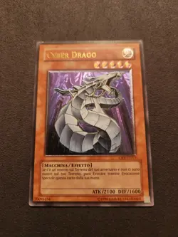 YuGiOh! *ITALIAN* Cyber Dragon CRV-IT015/CRV-EN015 Ultimate Rare LP - Image 1