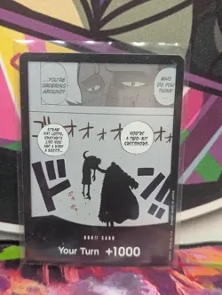 DON!! Card Special | Don!! Card Black & White (Crocodile) | One Piece - NM - Image 1