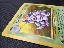 Nidoking 11/102 Base Set HOLO Rare Card Unlimited WOTC Pokemon TCG - Image 3