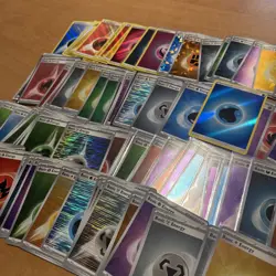130X Pokemon TCG Bulk Bundle Of Reverse Holo Energy Cards including 2013 XY - Image 5