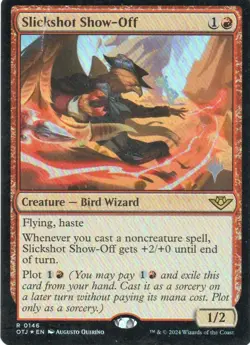 MTG: Outlaws of Thunder Junction: Foil Promo Pack Slickshot Show-Off: LP Con - Image 1