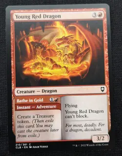 Young Red Dragon - CLB - NM Unplayed - EN - 210 - Image 1