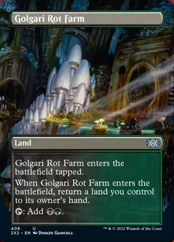 Golgari Rot Farm (Borderless Alternate Art) [Double Masters 2022] Magic MTG - Image 1
