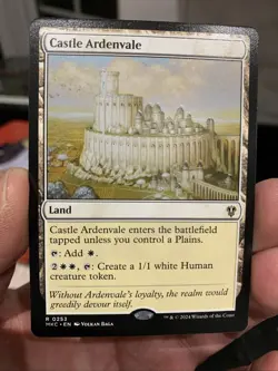 1x CASTLE ARDENVALE - Commander - MTG - Magic the Gathering - Image 1