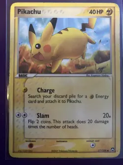 Pokemon TCG - Pikachu 57/108 - Power Keepers - MP/HP - Image 1