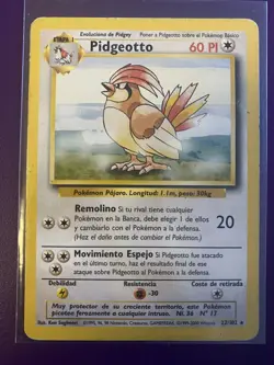 Pokemon TCG - Pidgeotto 22/102 - Base Set (Spanish) - HP - Image 1