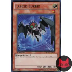 Yugioh Fabled Lurrie HA02-EN031 Super Rare 1st Edition NM - Image 1