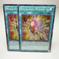 2x Yugioh Metalfoes Fusion TDIL-EN061 Super Rare - LP-NM 💎 - Image 1