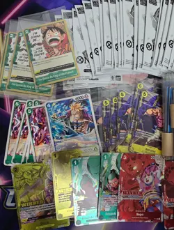 One Piece Card Game TCG Tournament Packs Sealed, Promo's English Lot 2 - Image 3