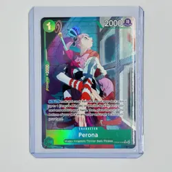 One Piece TCG - Perona OP09-034 - Foil English Alternate Art Rare NM+/MINT - Image 1