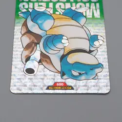 Pokemon Card Carddass Blastoise BANDAI 1996 Vintage Holo NM-EX Japanese n469 - Image 3