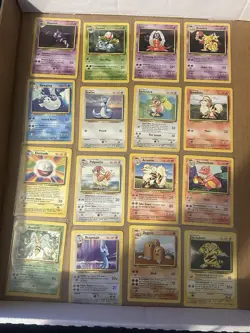 Complete Base Set 17-102 Commons Uncommons & Rares Non Holo Pokemon Cards 👀 - Image 1