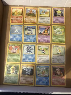 Complete Base Set 17-102 Commons Uncommons & Rares Non Holo Pokemon Cards 👀 - Image 3
