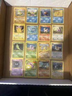 Complete Base Set 17-102 Commons Uncommons & Rares Non Holo Pokemon Cards 👀 - Image 5