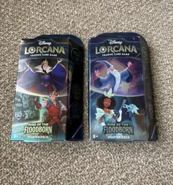 Disney Lorcana Rise of The Floodborn Both Starter Decks Trading Card - Image 1