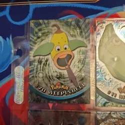 Topps Pokemon 1999 Set of 11 foil holo cards - Image 2