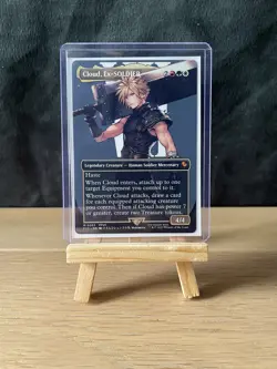 Cloud, Ex-SOLDIER - Borderless - 202 NM Non Foil - Final Fantasy - MTG English - Image 1