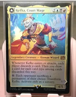 1x MTG Kefka, Court Mage *FOIL* - Final Fantasy Mythic! NM Mint! - Image 1