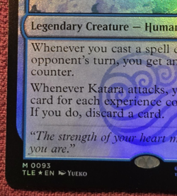 Katara, Waterbending Master Avatar: The Last Airbender: Eternal-Legal Foil MINT - Image 5