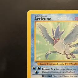 Vintage Pokemon Articuno Non Holo Rare Fossil - Image 2